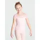 Capezio swiss dot keyhole back, costum de balet pentru copii