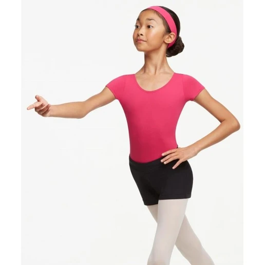 Capezio, costum de balet cu maneci scurte