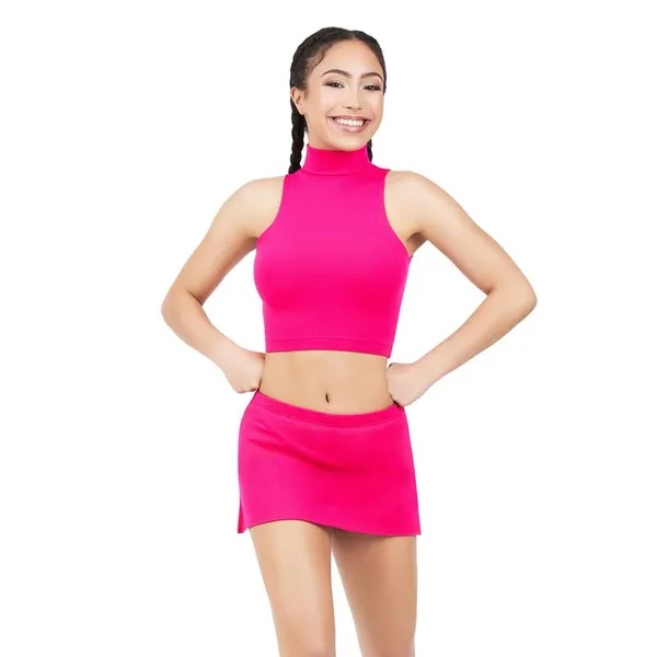 Capezio Team Basic Mock neck top, top sport