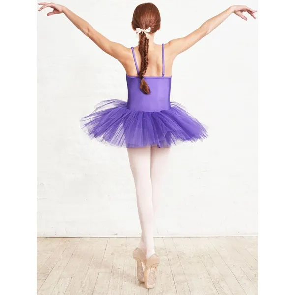 Capezio Tutu Leotard, costum de balet pentru copii cu fusta tutu