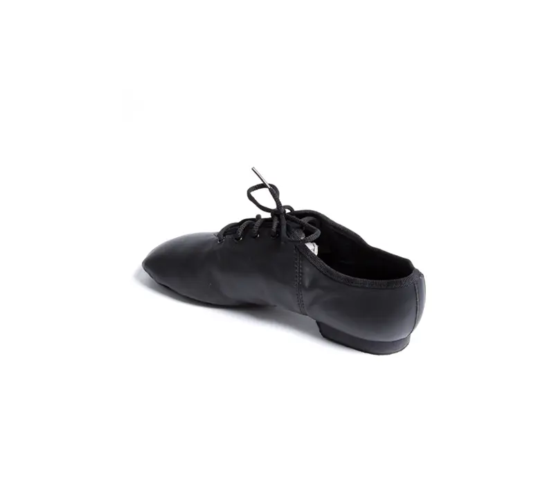 Sansha Carou-Split JS15L, pantofi de jazz pentru copii - Negru