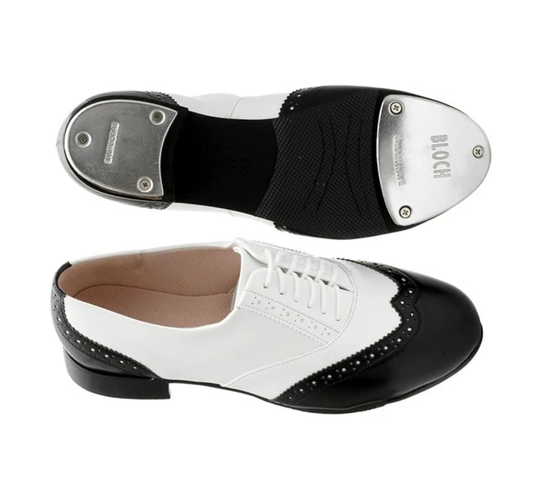 Bloch Charleston, pantofi de step pentru femei Bloch Charleston, pantofi de step pentru femei - Negru/Alb