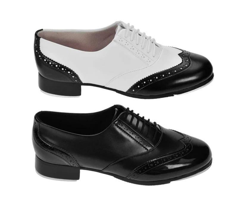 Bloch Charleston, pantofi de step pentru femei Bloch Charleston, pantofi de step pentru femei - Negru/Alb