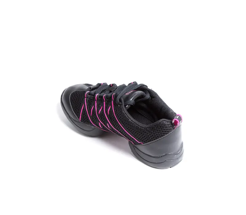 Bloch Criss Cross, adidaşi pentru copii - Negru/roz