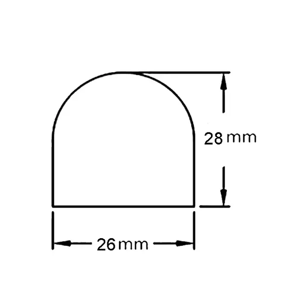 Flare Round protector călcâielor