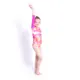 Capezio Gymnastics Arch Back, dres de gimnastică pentru copii - Capezio Laser lights pink 