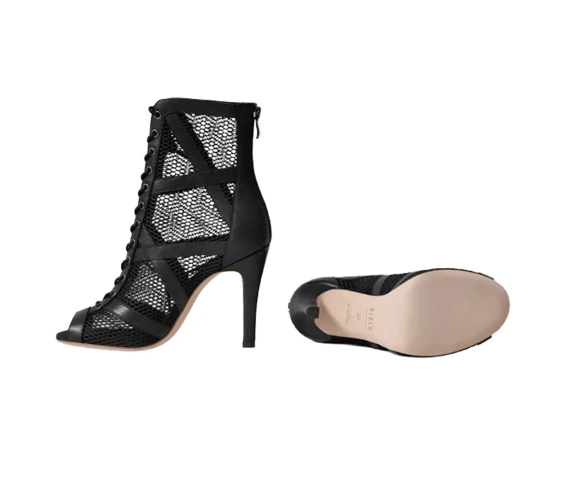 Bloch Allure Heels Boot, pantofi de dans pe tocuri Bloch Allure Heels Boot, pantofi de dans pe tocuri - Negru