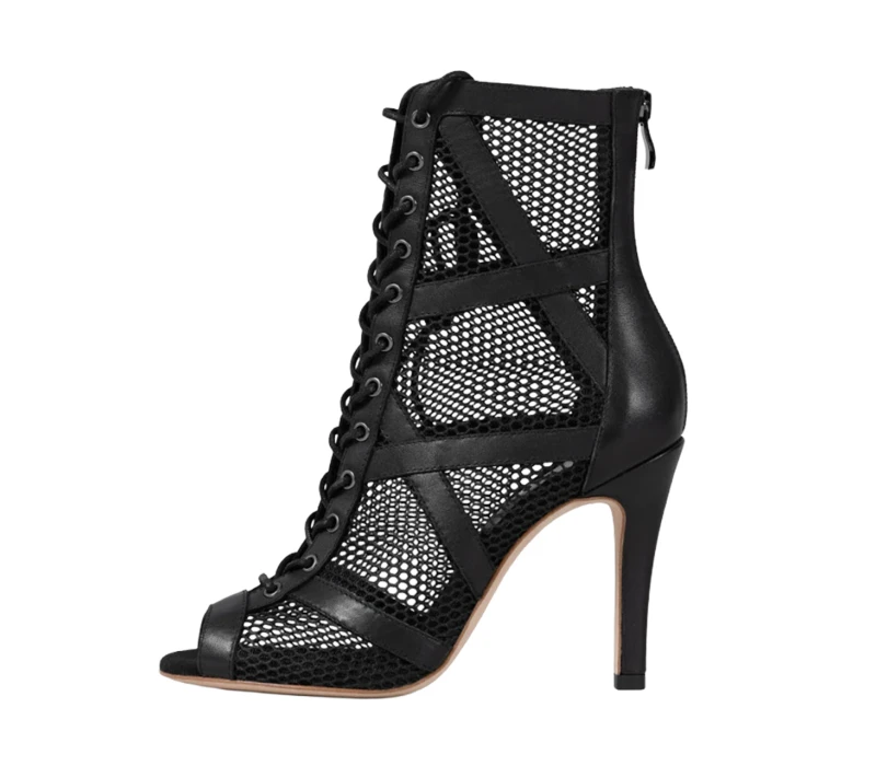 Bloch Allure Heels Boot, pantofi de dans pe tocuri Bloch Allure Heels Boot, pantofi de dans pe tocuri - Negru