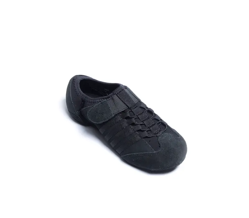 Capezio Jag PP16, pantofi de jazz pentru copii - Negru