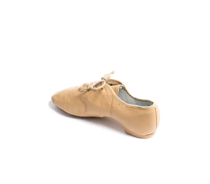 Dansez Vous Leo, pantofi de jazz din piele pentru copii - Nudă Dansez Vous