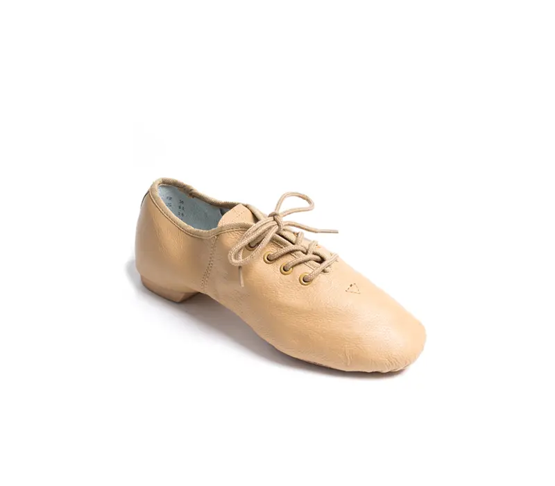 Dansez Vous Leo, pantofi de jazz din piele pentru copii - Nudă Dansez Vous