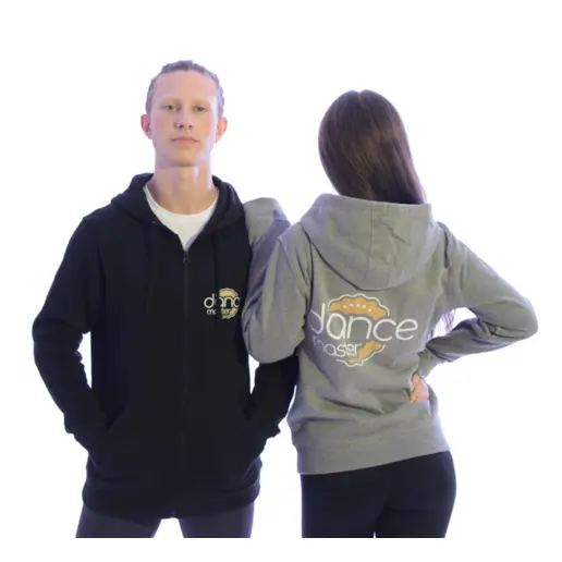 DanceMaster training hoodie pentru bărbați, hanorac cu fermoar