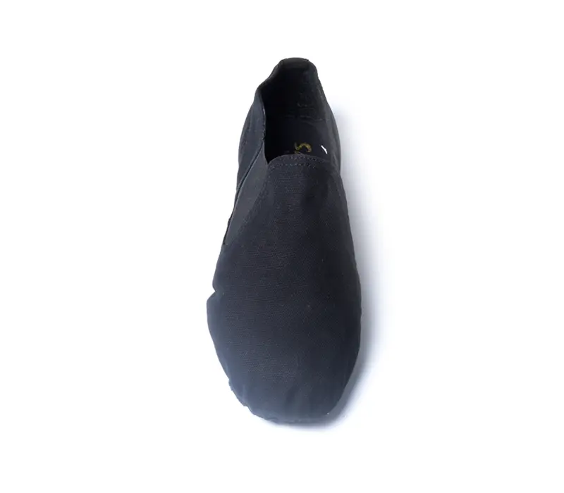 Sansha Moderno jazz pantofi de pânză - Negru
