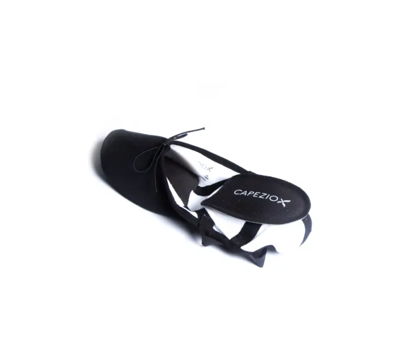 Capezio MR JAMES WHITESIDE BALLET SHOE, flexibili - Negru