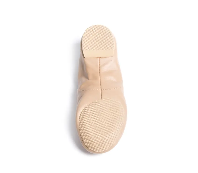 Capezio Show Stopper Jazz, pantofi de jazz pentru copii - Maro caramel Capezio