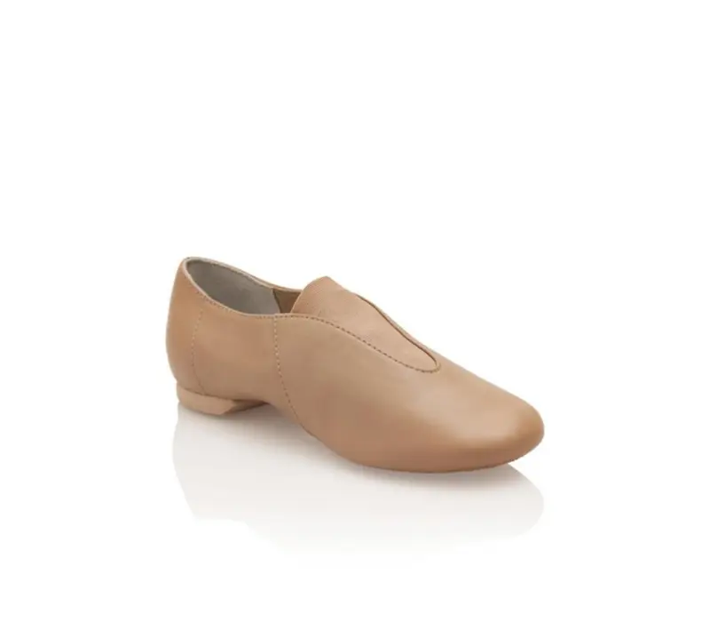 Capezio Show Stopper Jazz, pantofi de jazz pentru copii - Maro caramel Capezio