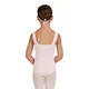 Capezio Leotard, costum de balet pentru copii cu bretele late - Roz Capezio