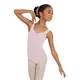 Capezio Leotard, costum de balet pentru copii cu bretele late - Roz Capezio