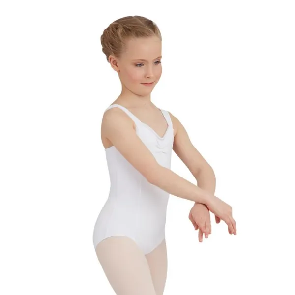 Capezio Leotard, costum de balet pentru copii cu bretele late