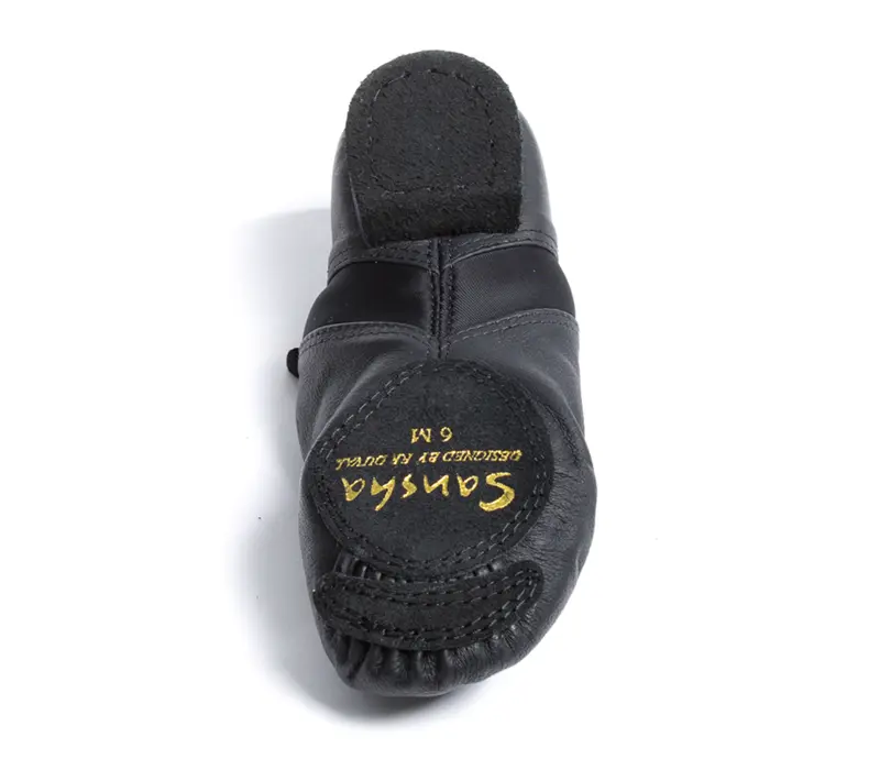 Sansha Tivoli, pantofi de jazz pentru copii - Negru