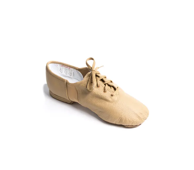Sansha Tivoli, pantofi de jazz pentru copii - Tan Sansha