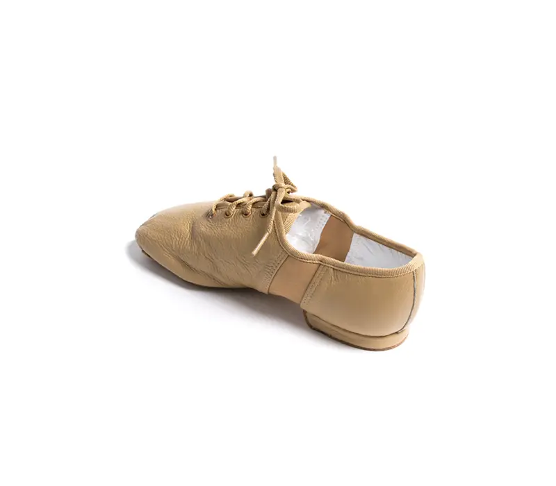 Sansha Tivoli, pantofi de jazz pentru copii - Tan Sansha