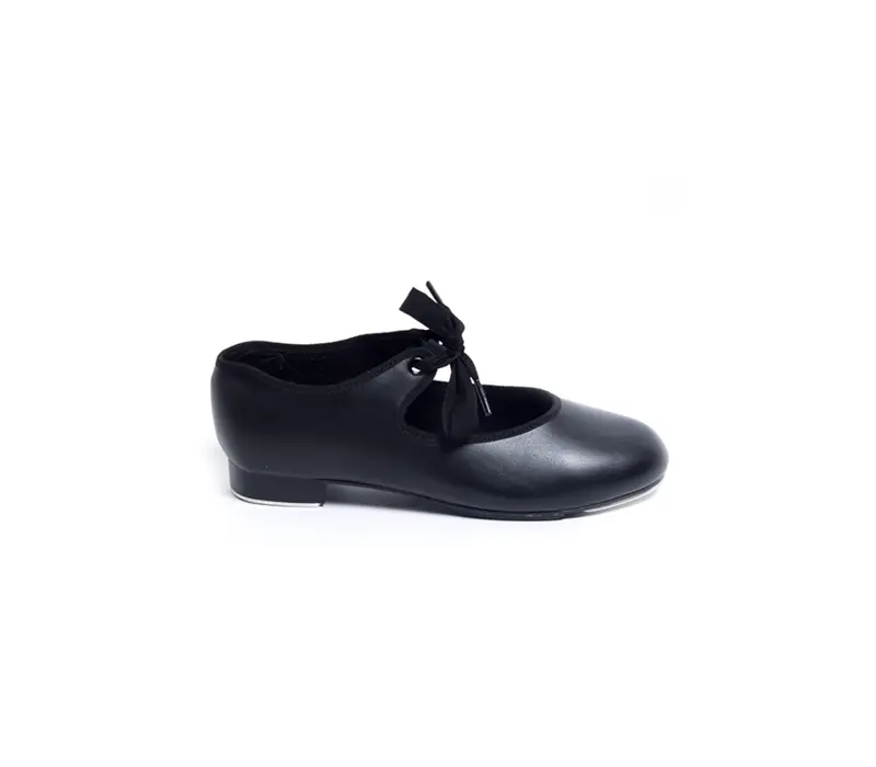 Capezio PU JR. Tyette tap shoes, pantofi de step pentru copii - Negru