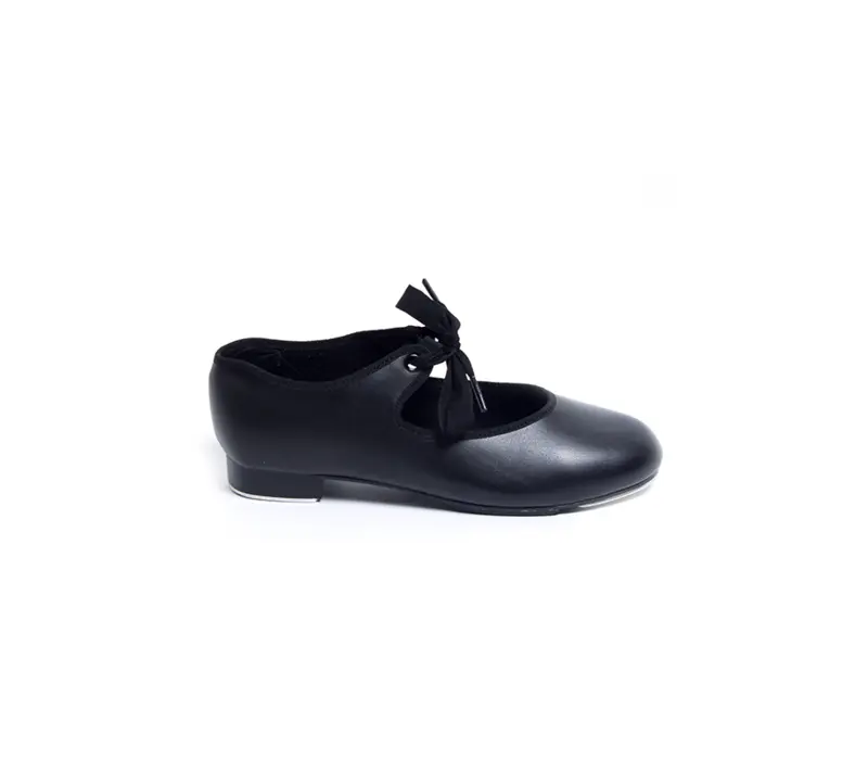 Capezio PU JR. Tyette tap shoes, pantofi de step - Negru