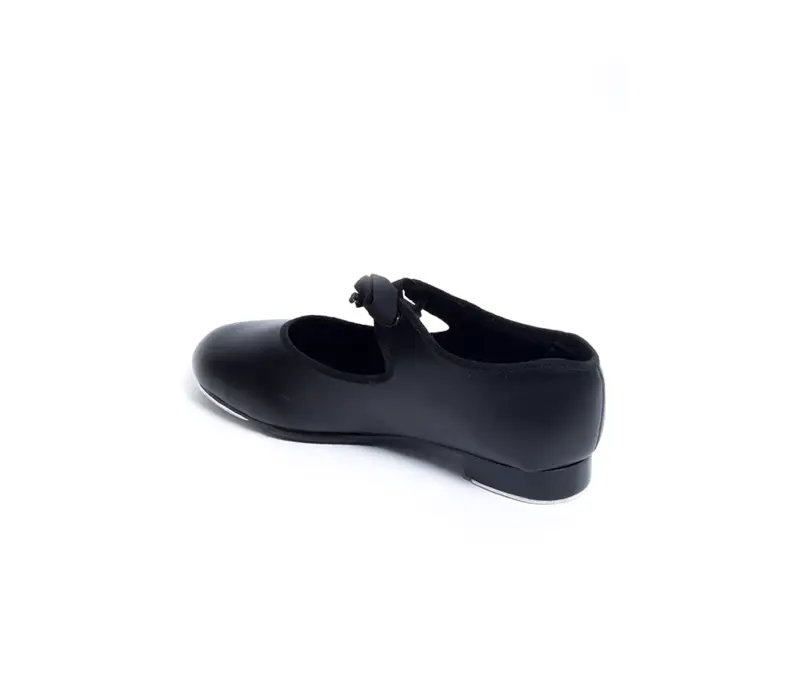 Capezio PU JR. Tyette tap shoes, pantofi de step - Negru