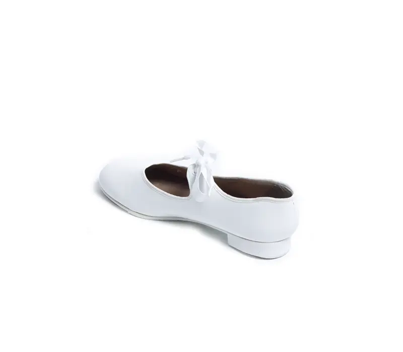 Capezio PU JR. Tyette tap shoes, pantofi de step - Alb