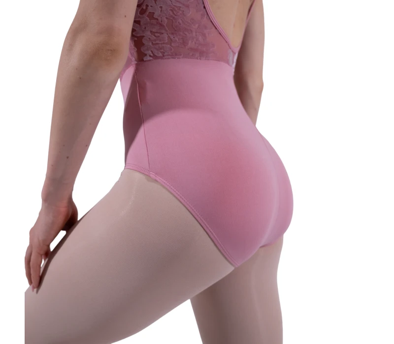 Capezio Cristóbal, body de dans pentru femei cu bretele groase Capezio Cristóbal, body de dans pentru femei cu bretele groase - Roz pudrat Capezio